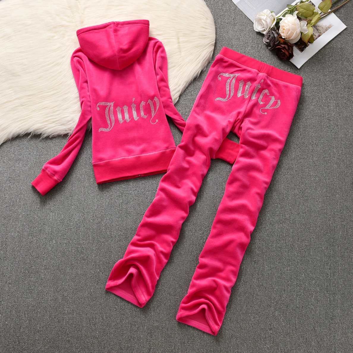 Juicy Couture Tracksuits Long Sleeved For Women Refined 9898