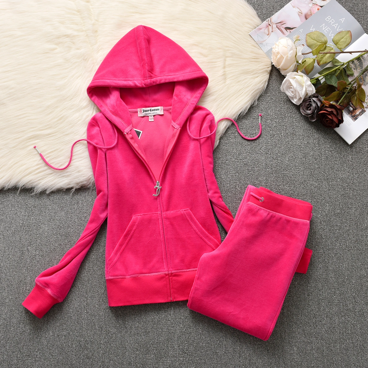 Juicy Couture Tracksuits Long Sleeved For Women Refined 9898