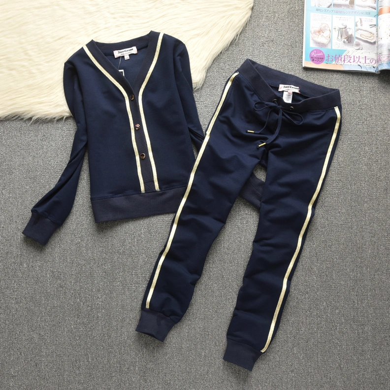 Juicy Couture Tracksuits Long Sleeved For Women Trendy 9790