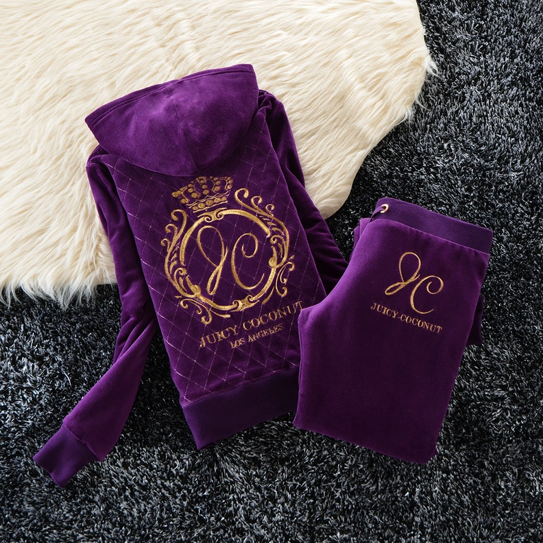 Juicy Couture Tracksuits Long Sleeved For Women Unique 3421