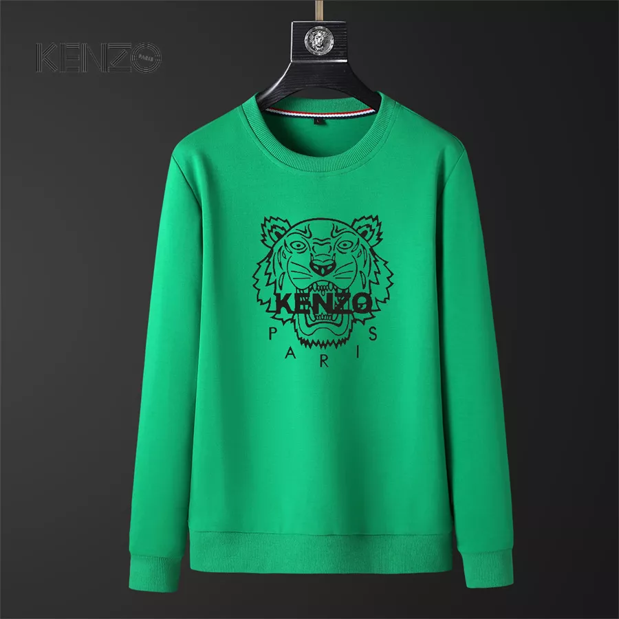 Kenzo Hoodies Long Sleeved For Men Minimalist 3075