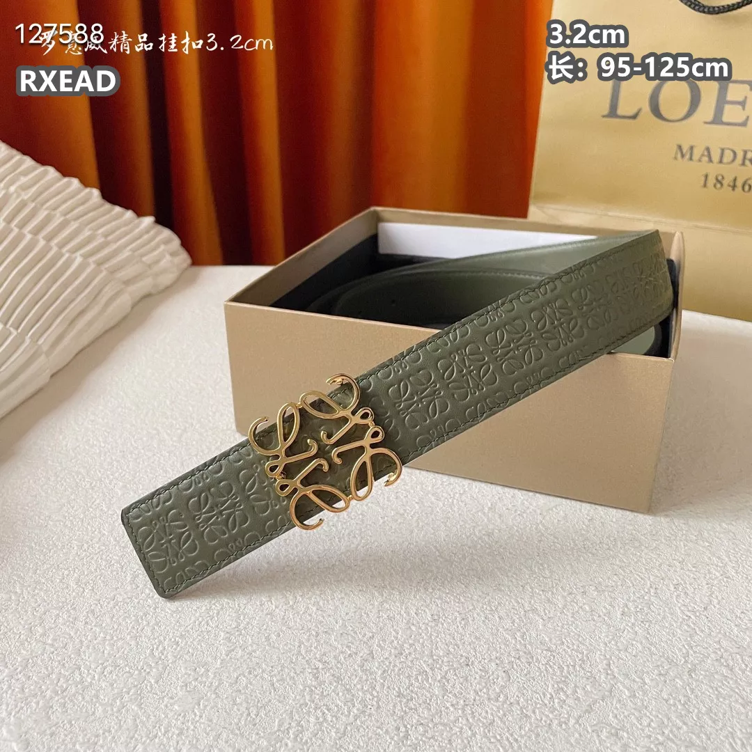 LOEWE AAA Quality Belts For Unisex Compact 7354