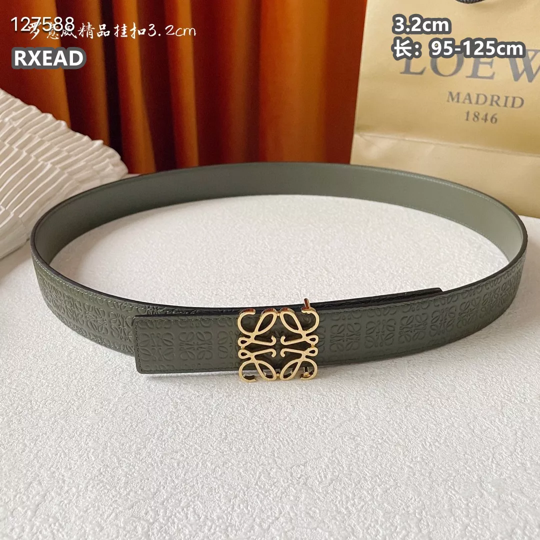 LOEWE AAA Quality Belts For Unisex Compact 7354