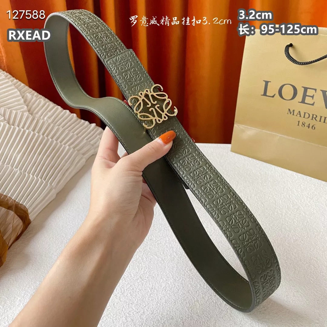 LOEWE AAA Quality Belts For Unisex Compact 7354