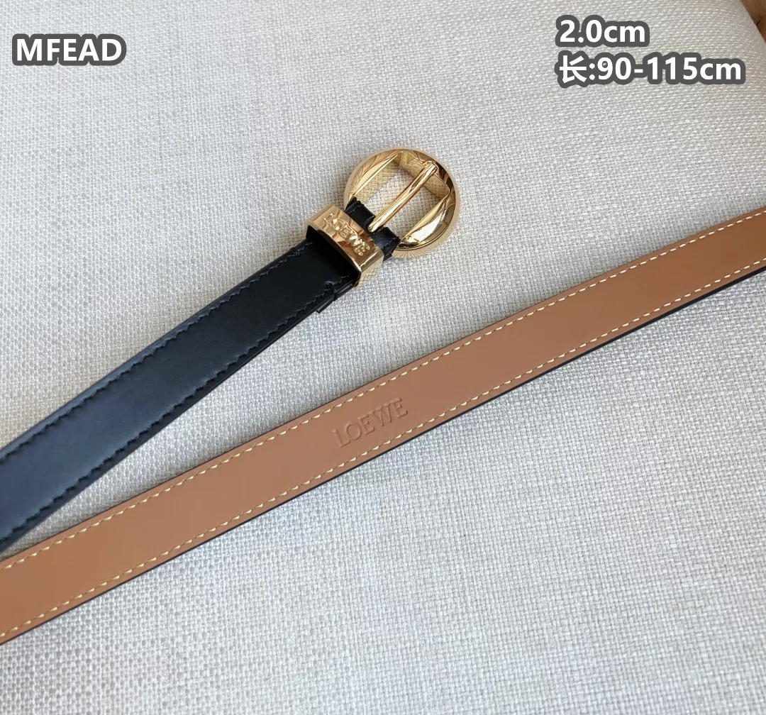 LOEWE AAA Quality Belts For Women Durable 4915