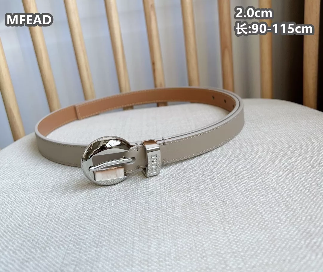 LOEWE AAA Quality Belts For Women Practical 6171
