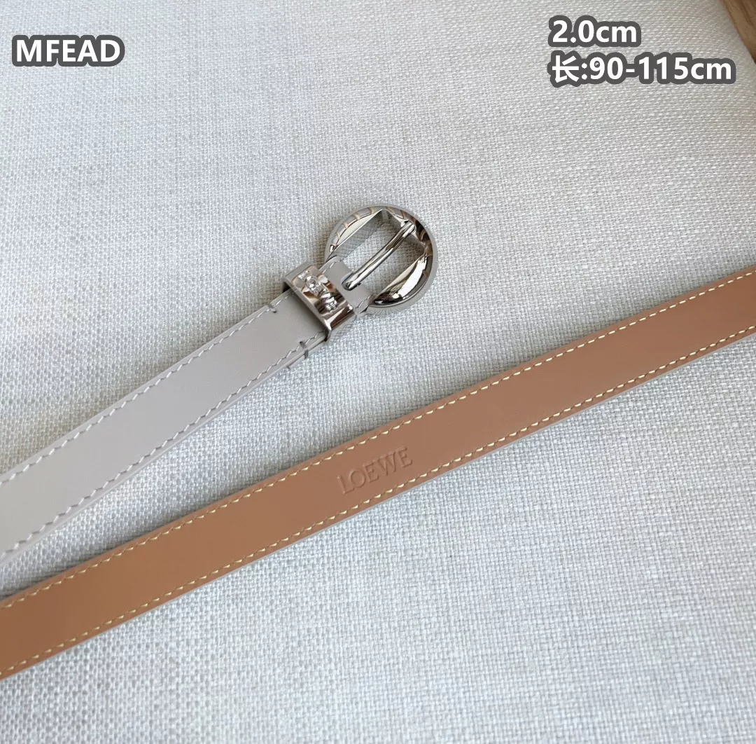 LOEWE AAA Quality Belts For Women Practical 6171