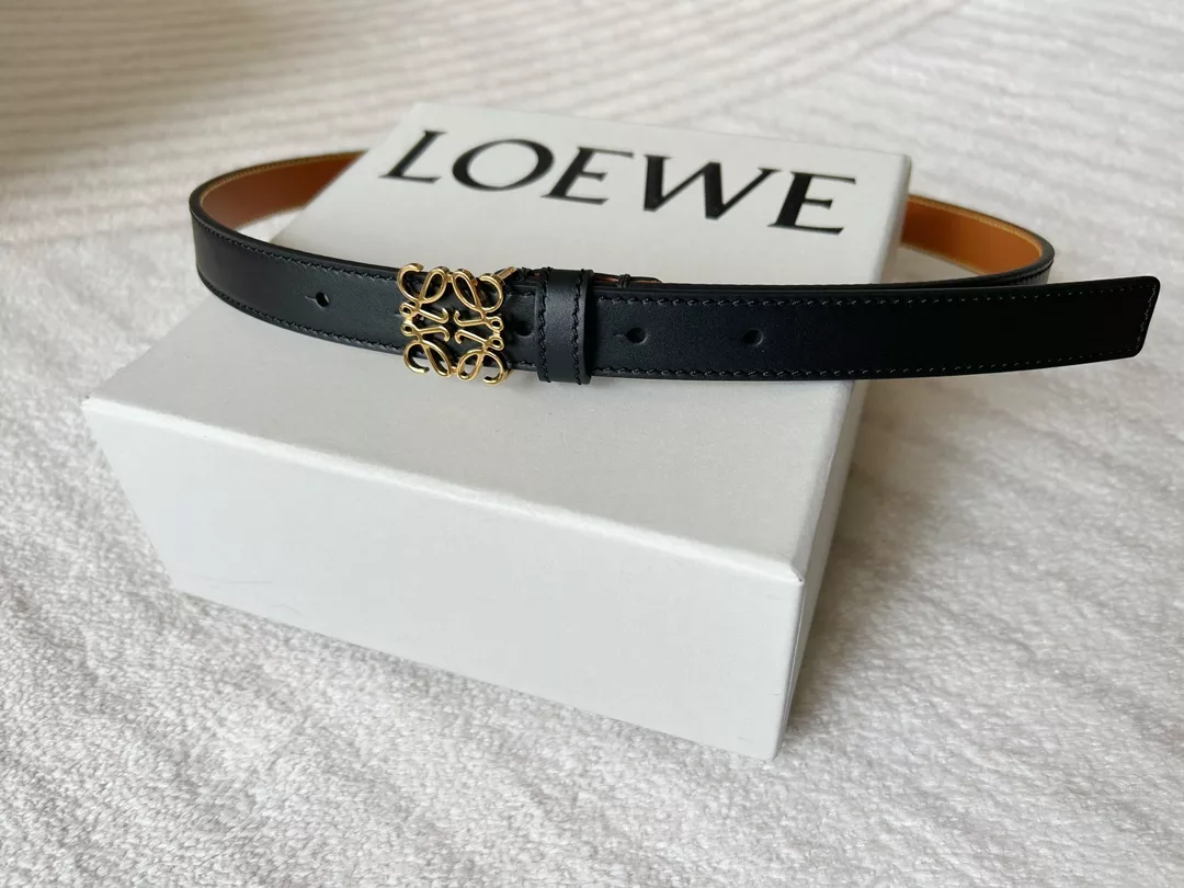 LOEWE AAA Quality Belts In 2.0cm For Women Breathable 6176