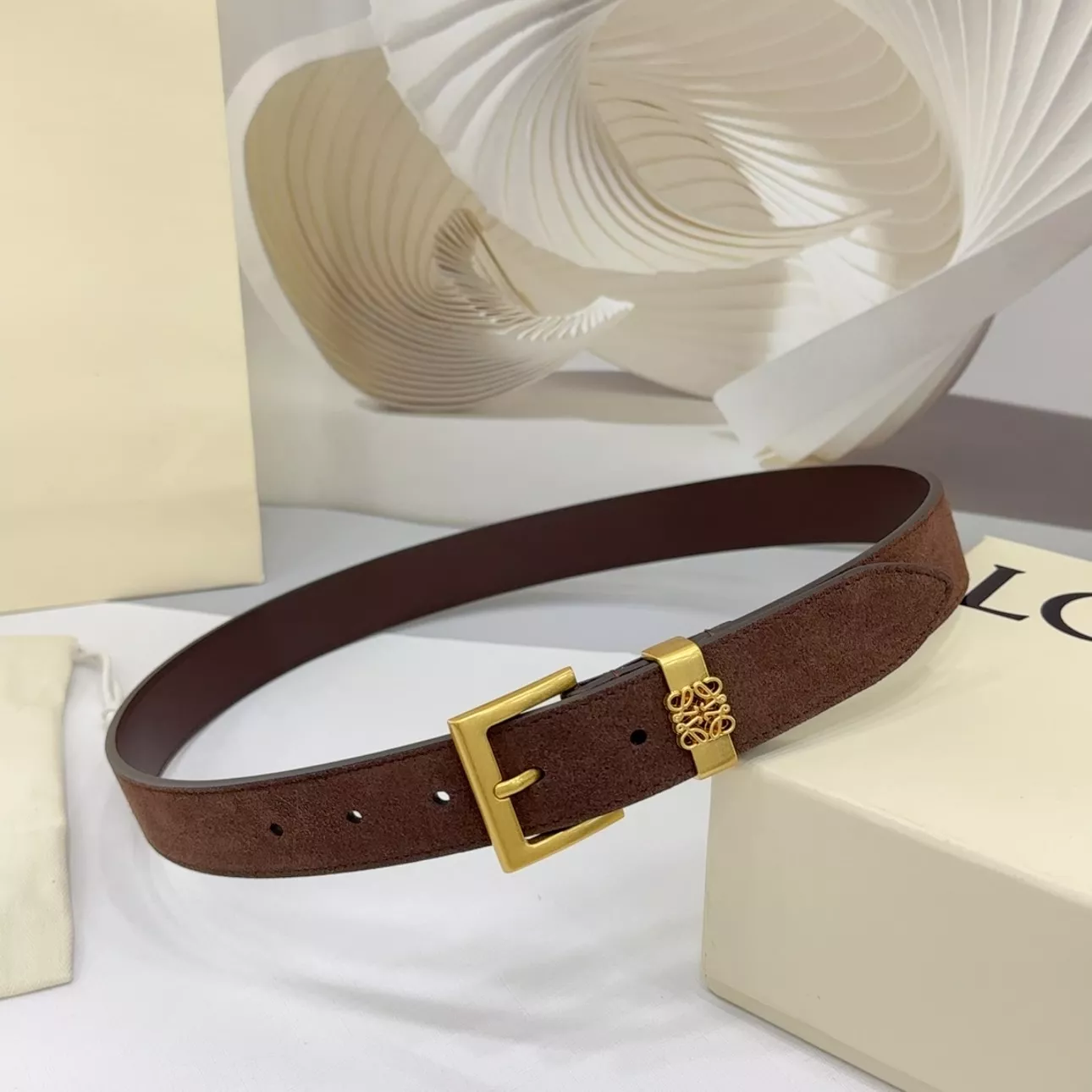 LOEWE AAA Quality Belts In 3.0cm For Women Comfortable 497