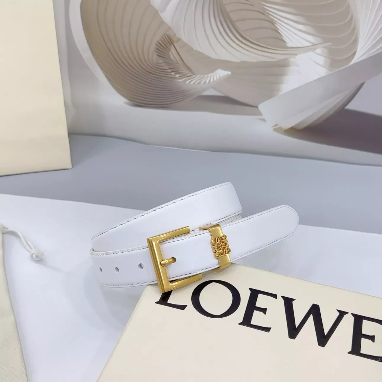 LOEWE AAA Quality Belts In 3.0cm For Women StreetReady 7561