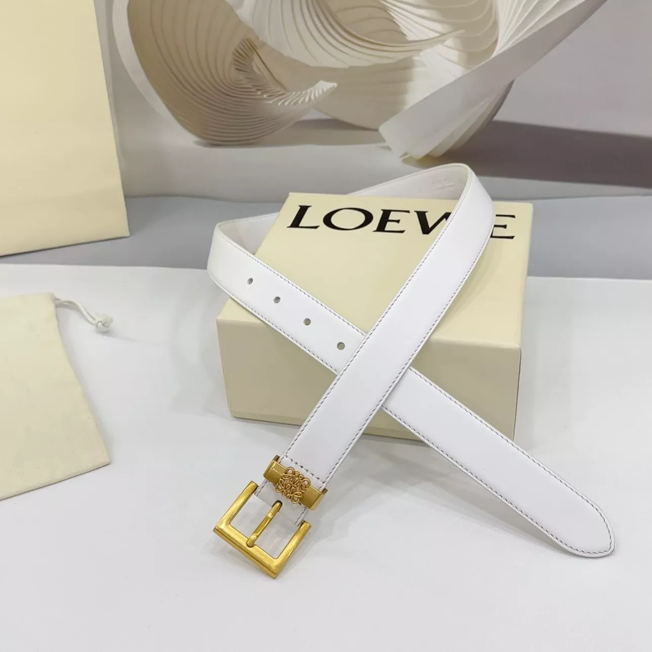 LOEWE AAA Quality Belts In 3.0cm For Women StreetReady 7561