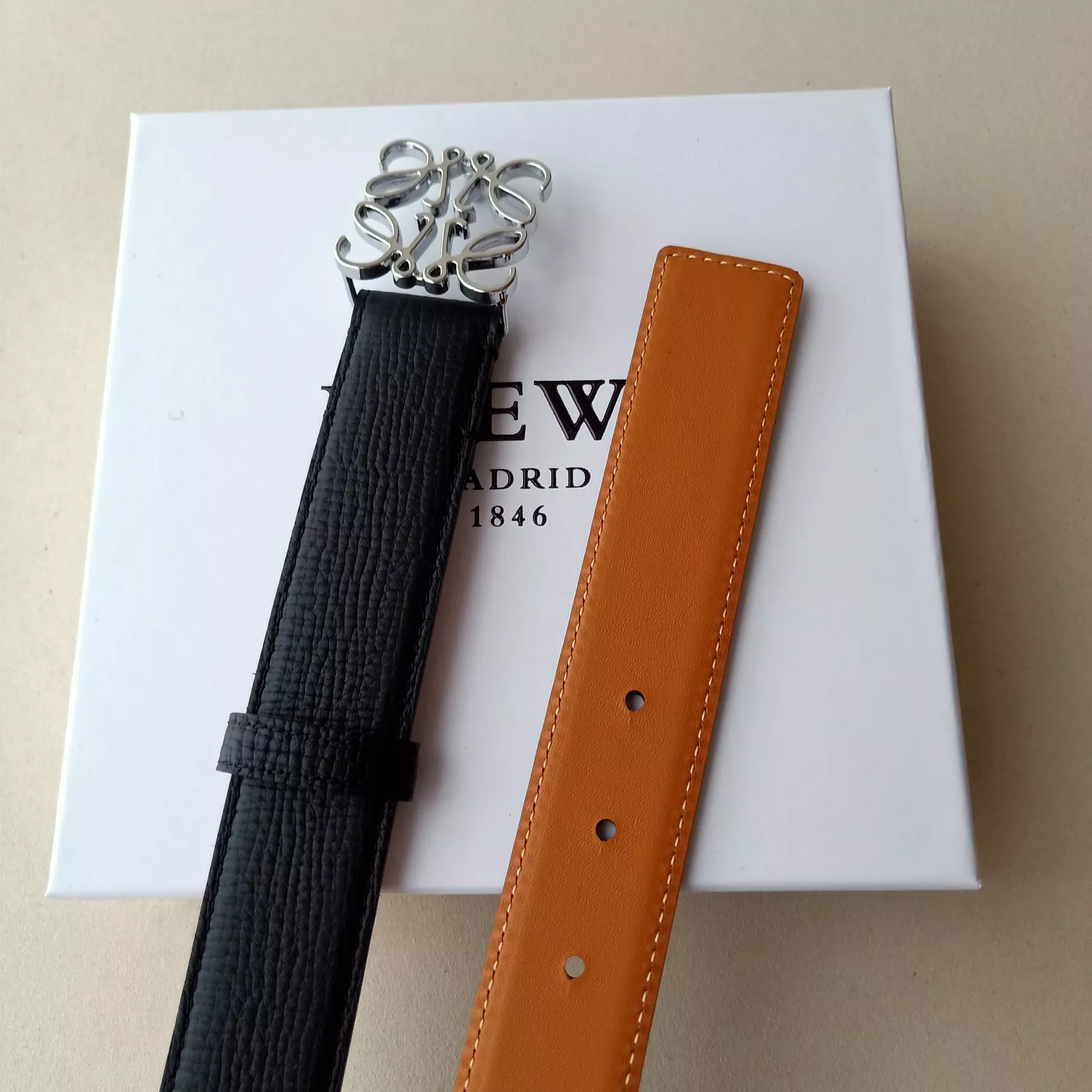 LOEWE AAA Quality Belts In 3.2cm For Women Flexible 6809