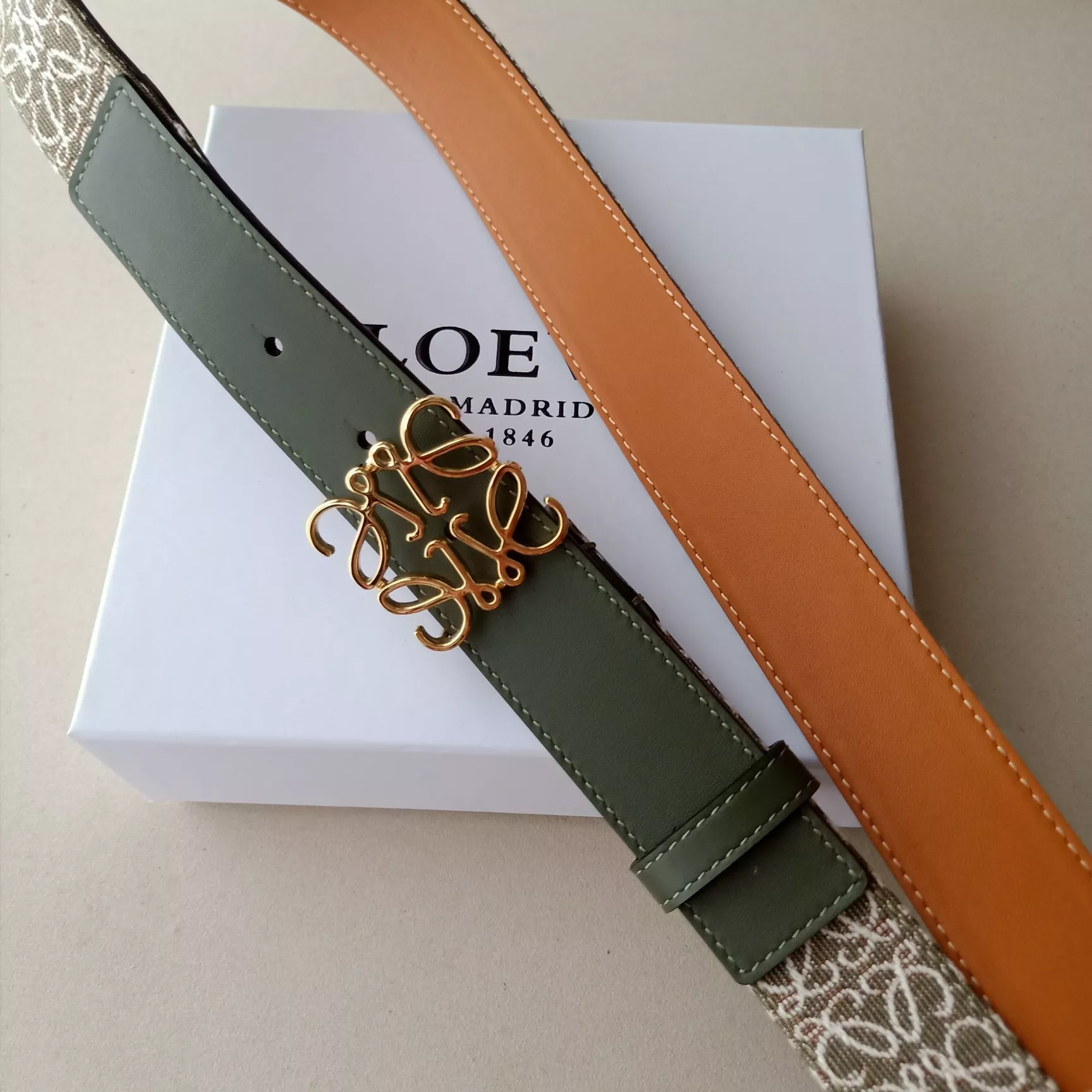 LOEWE AAA Quality Belts In 3.2cm For Women Practical 1666