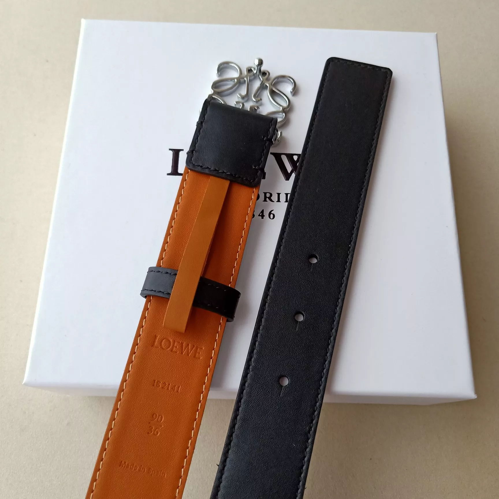LOEWE AAA Quality Belts In 3.2cm For Women Practical 9476