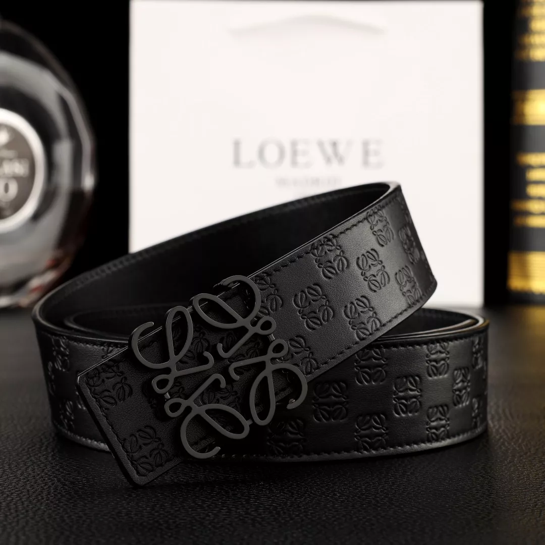 LOEWE AAA Quality Belts In 3.8cm For Men EasyMatch 4898