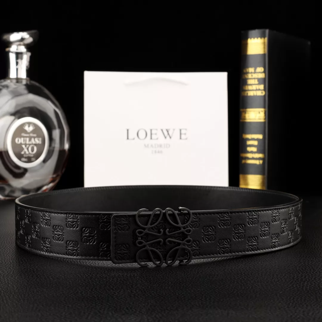 LOEWE AAA Quality Belts In 3.8cm For Men EasyMatch 4898