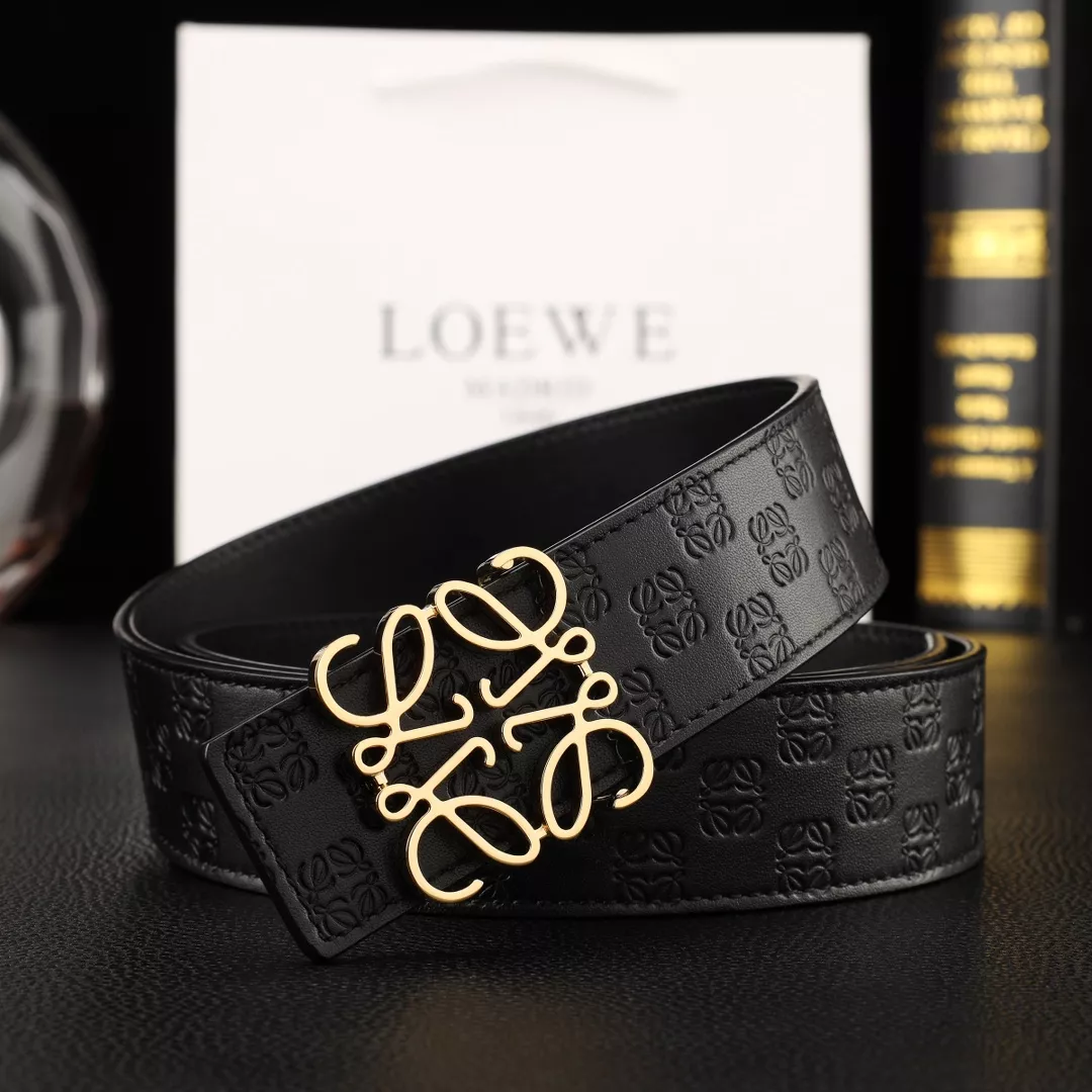 LOEWE AAA Quality Belts In 3.8cm For Men HighQuality 340