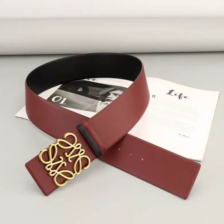 LOEWE AAA Quality Belts In 7.0cm For Unisex Bold 554