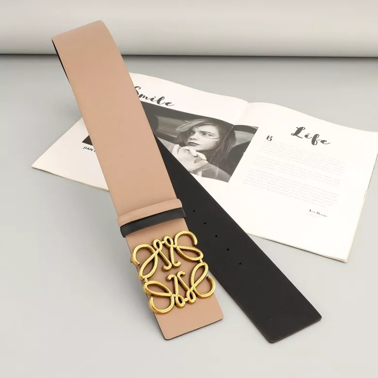 LOEWE AAA Quality Belts In 7.0cm For Unisex Minimalist 9165