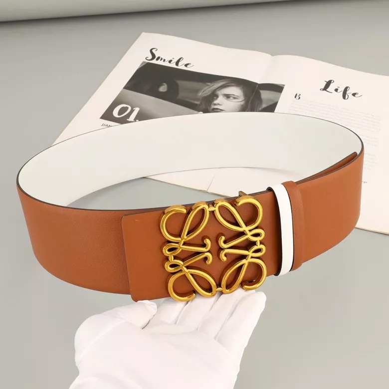 LOEWE AAA Quality Belts In 7.0cm For Unisex Versatile 2980