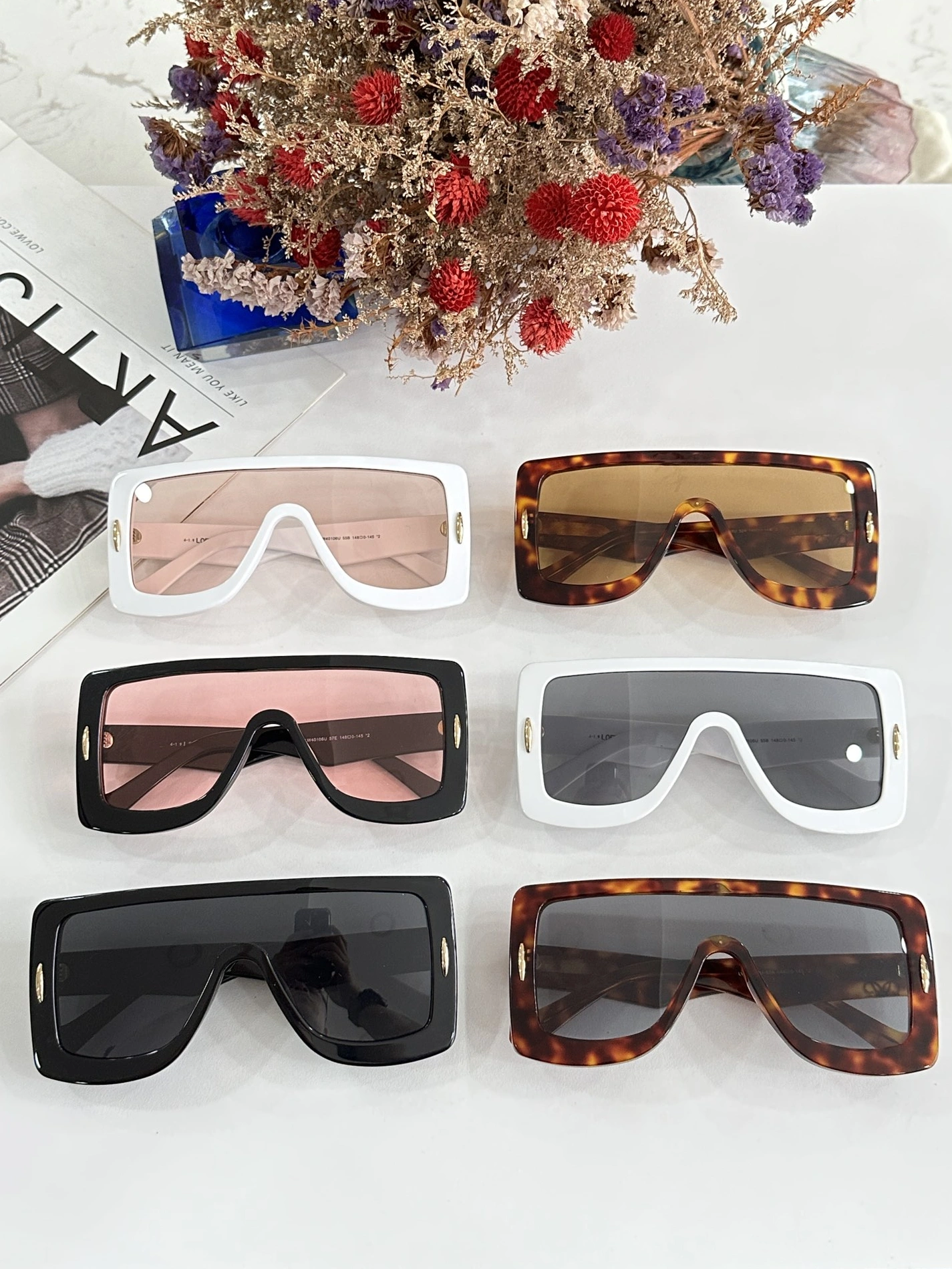 LOEWE AAA Quality Sunglasses AllSeason 4496