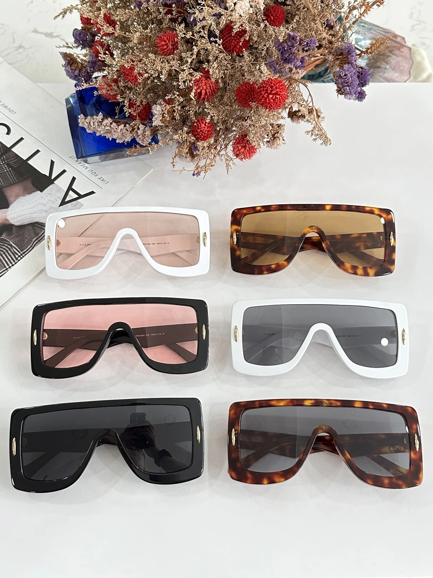 LOEWE AAA Quality Sunglasses Stylish 6860
