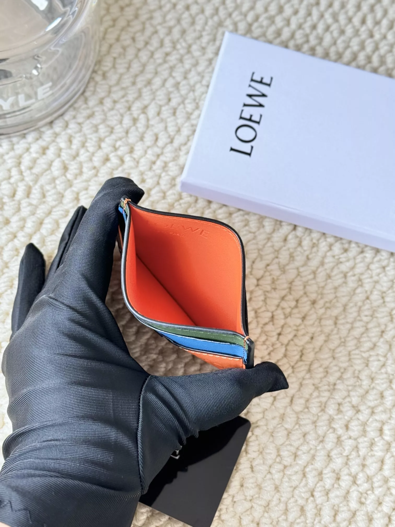 LOEWE Card Case Durable 1445