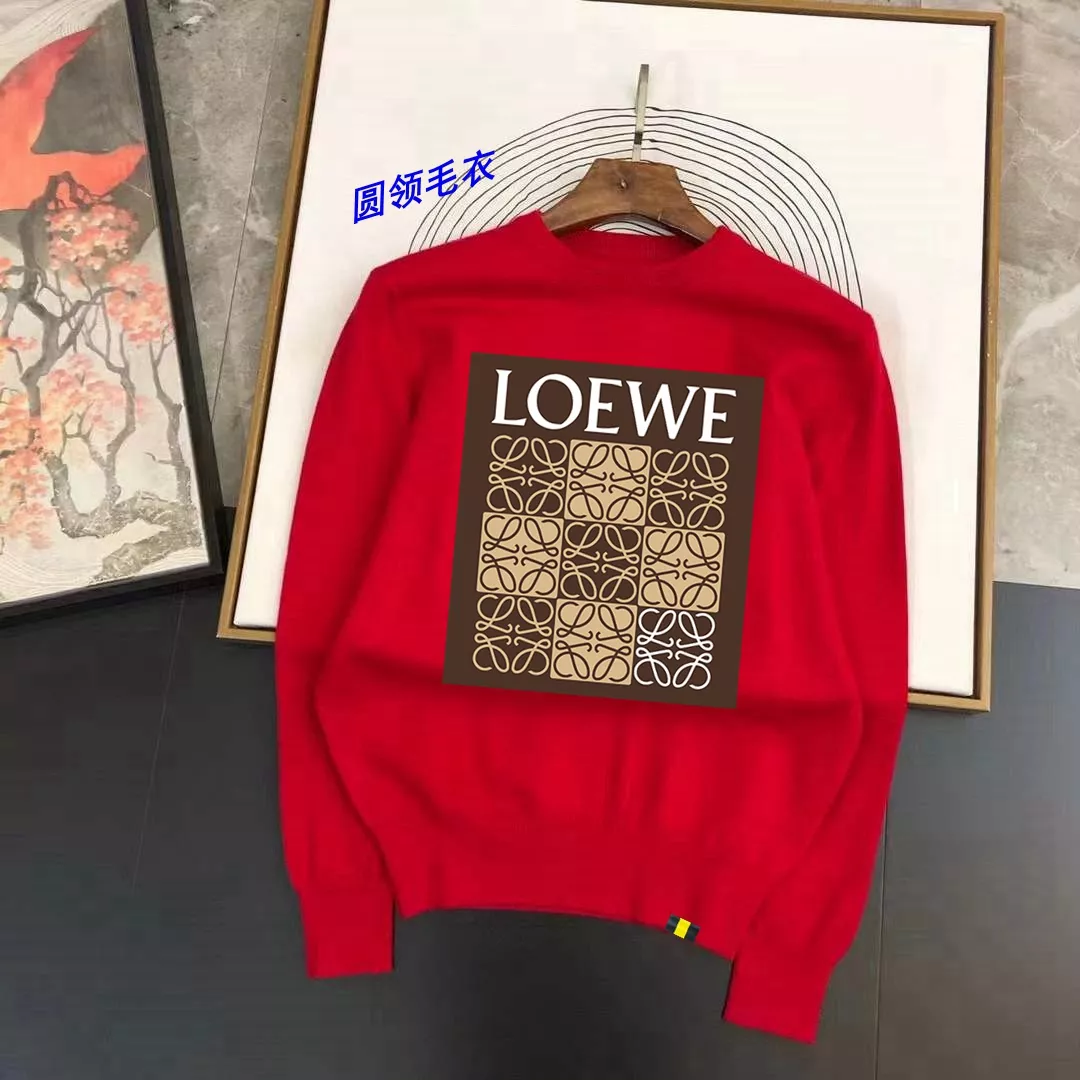 LOEWE Sweaters Long Sleeved For Men Compact 6788
