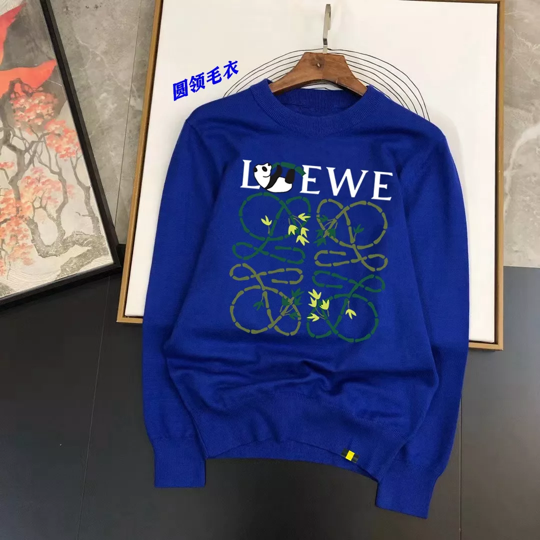 LOEWE Sweaters Long Sleeved For Men Modern 4697