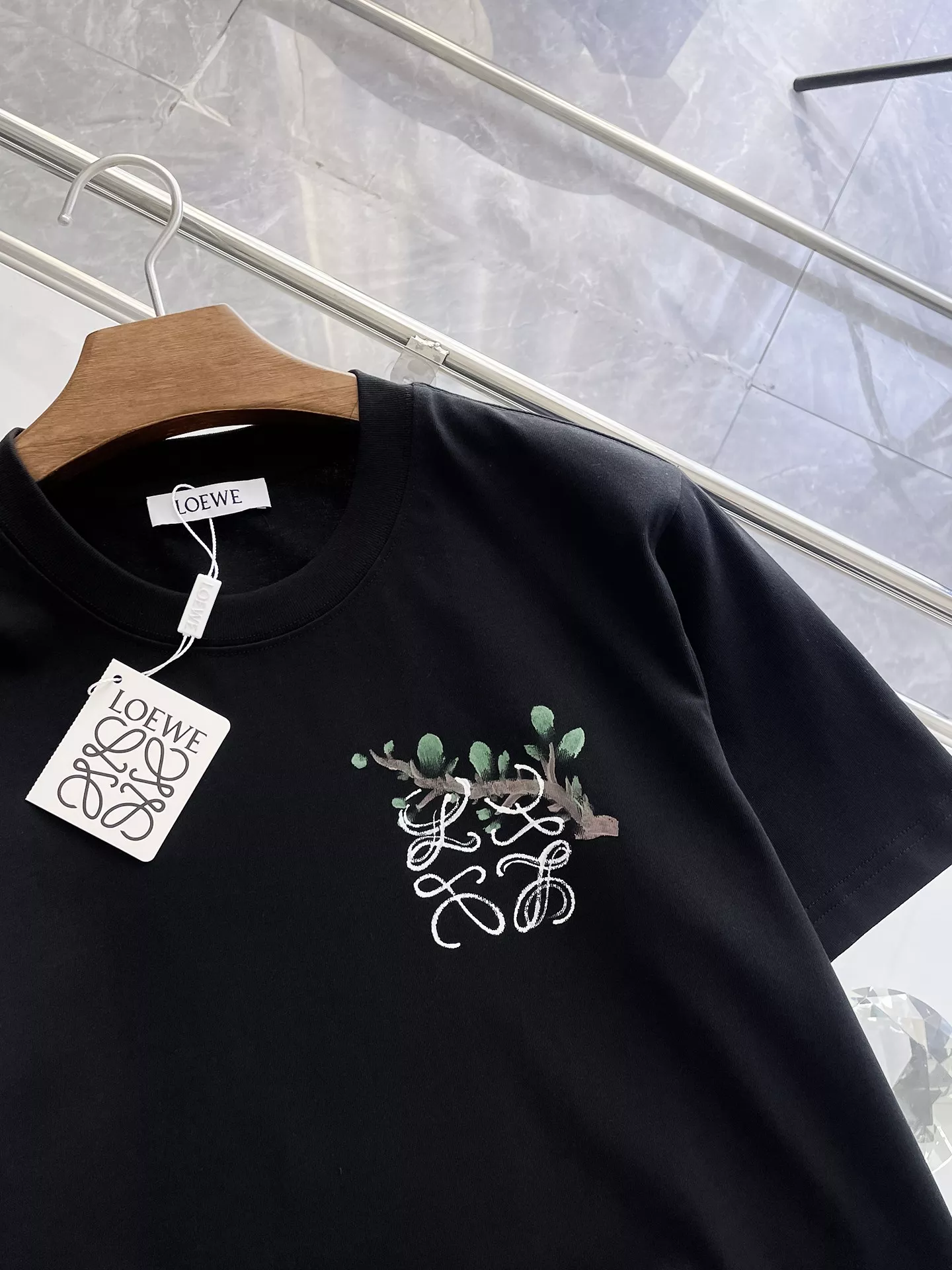 LOEWE T-Shirts Short Sleeved For Men Flexible 9152
