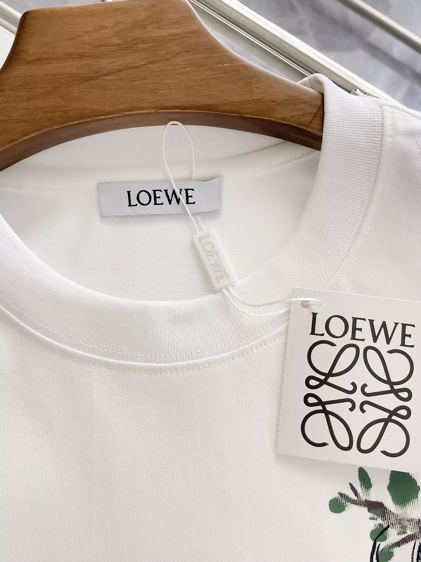 LOEWE T-Shirts Short Sleeved For Men Modern 8242