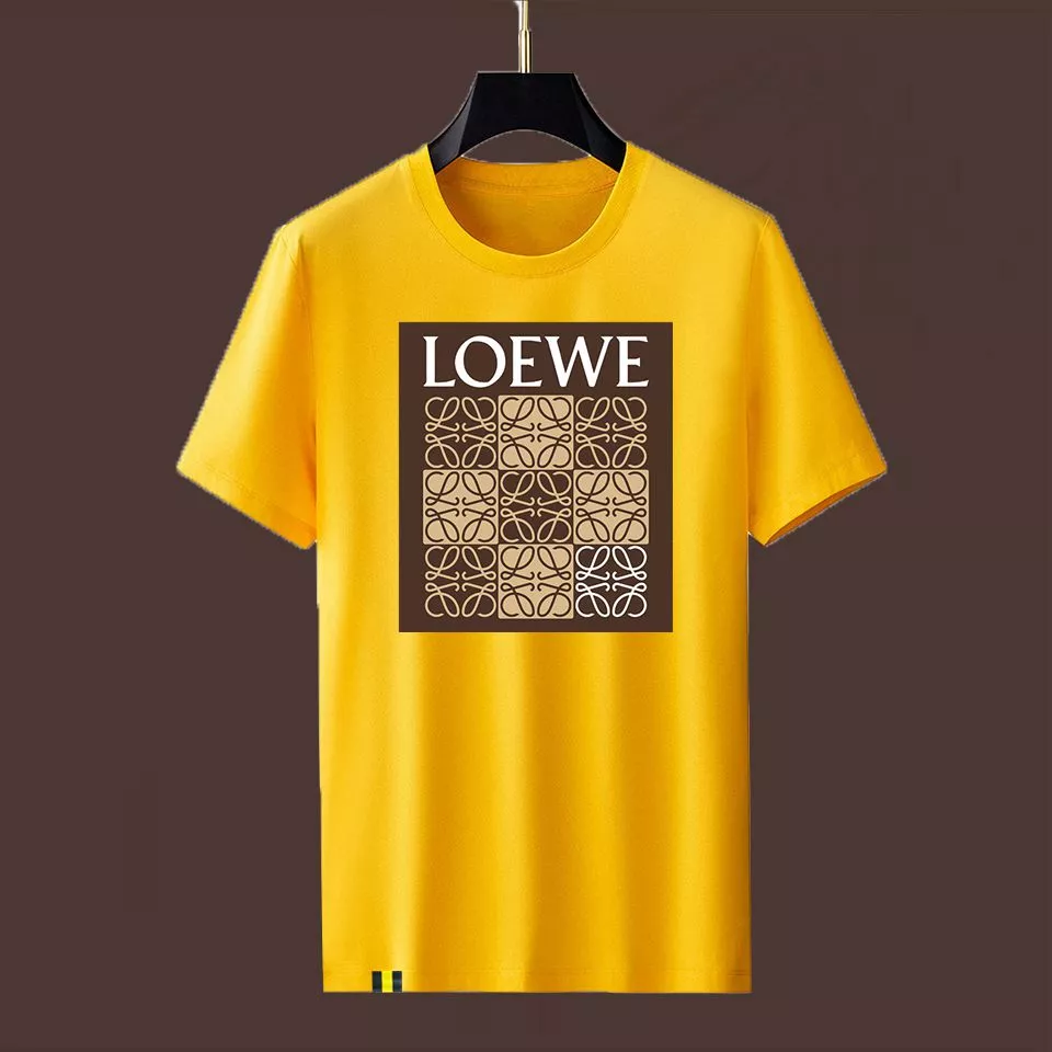 LOEWE T-Shirts Short Sleeved For Men Versatile 7910