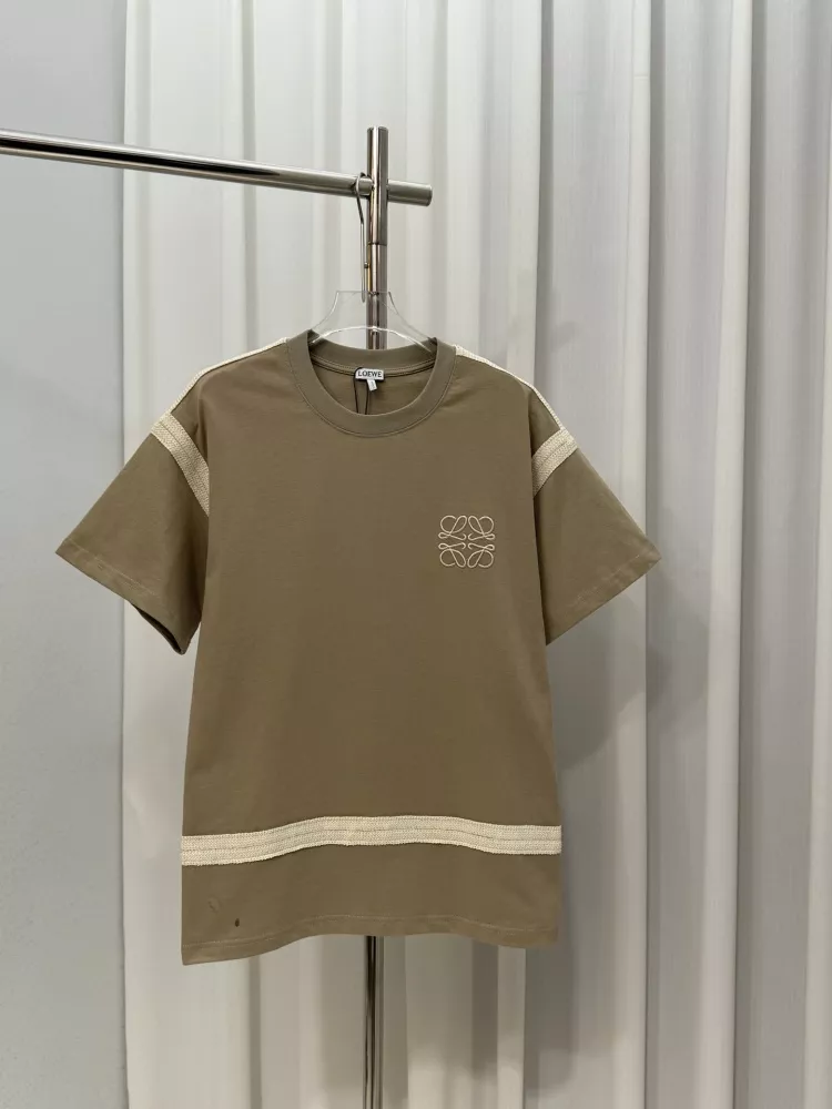 LOEWE T-Shirts Short Sleeved For Unisex Affordable 189