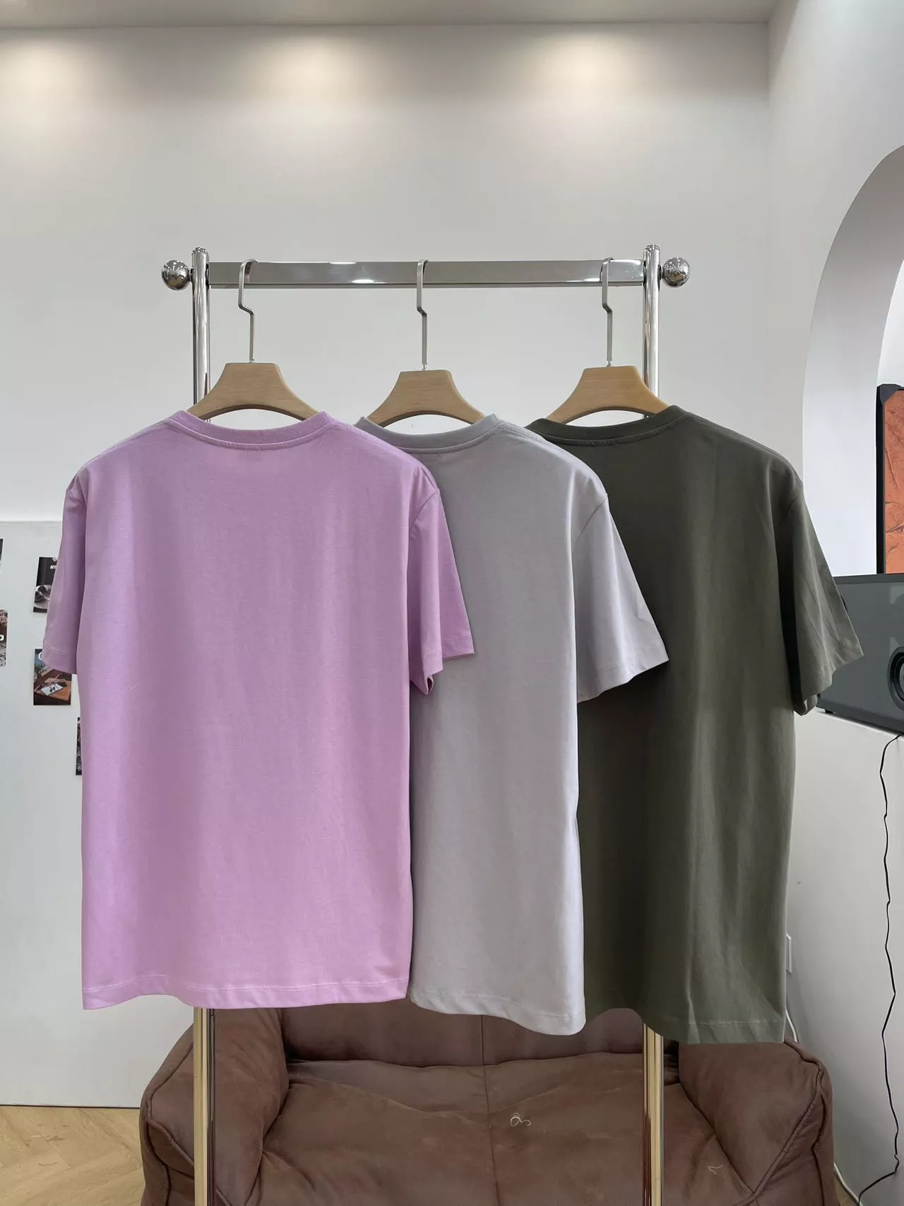 LOEWE T-Shirts Short Sleeved For Unisex AllSeason 5434