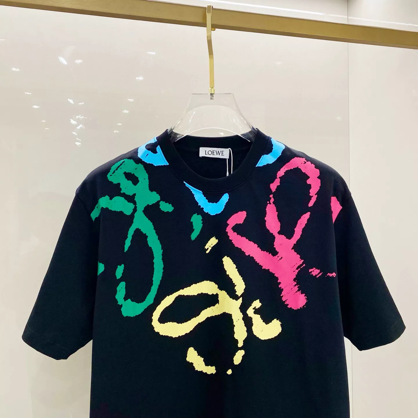 LOEWE T-Shirts Short Sleeved For Unisex BestValue 7086