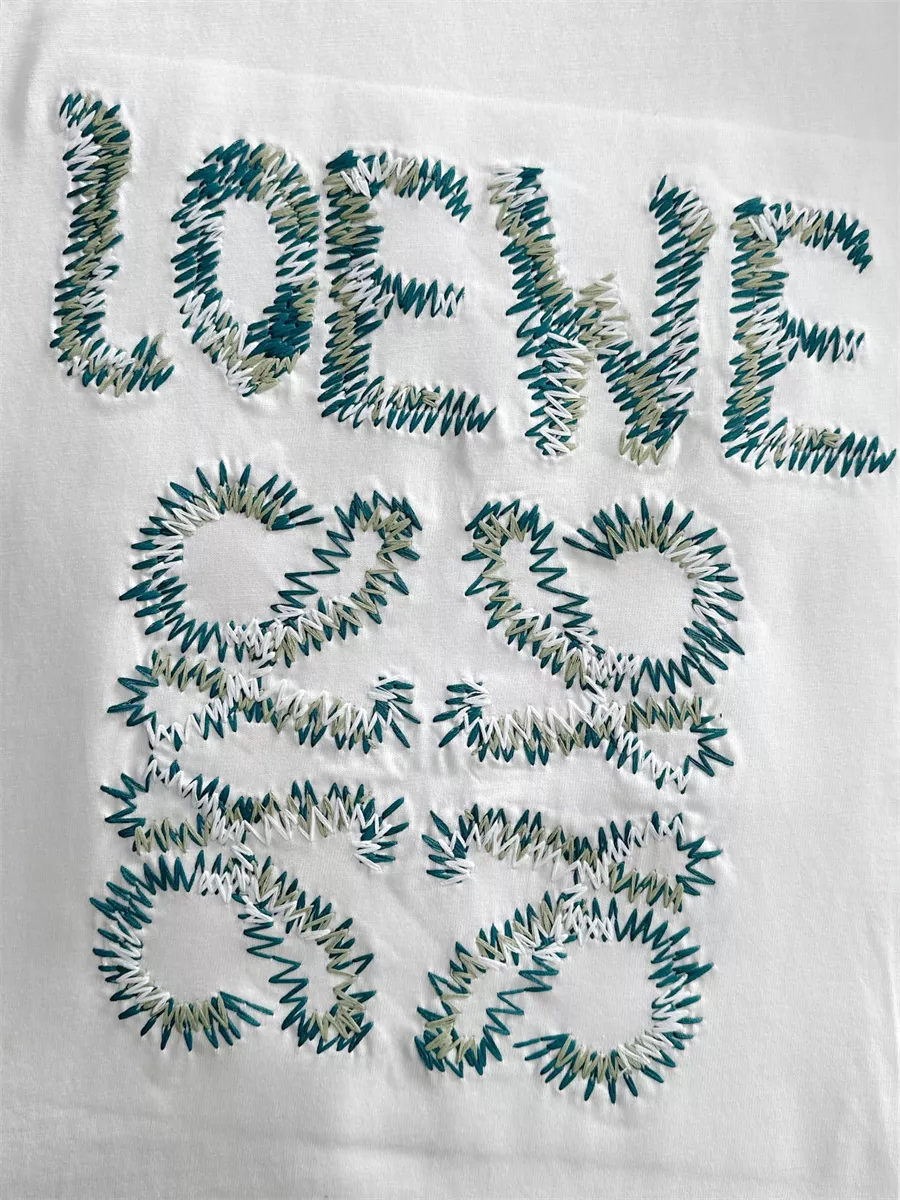 LOEWE T-Shirts Short Sleeved For Unisex Bold 7439