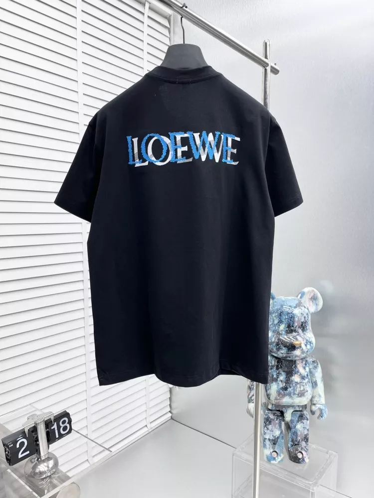 LOEWE T-Shirts Short Sleeved For Unisex Bold 7927