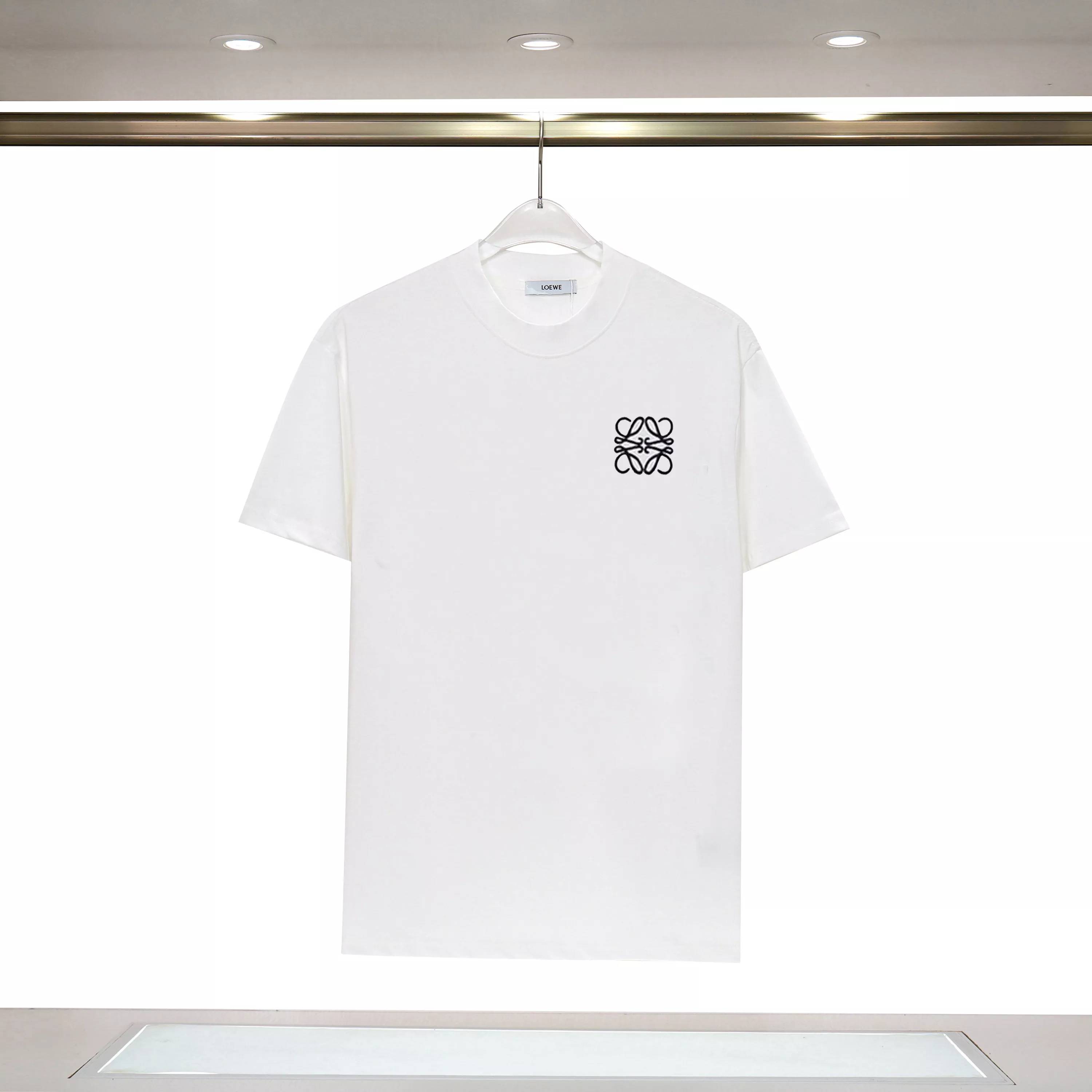 LOEWE T-Shirts Short Sleeved For Unisex Breathable 3887