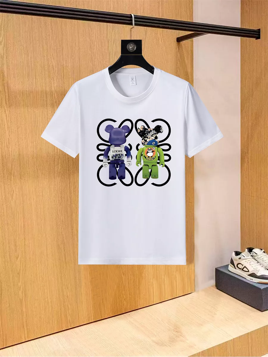 LOEWE T-Shirts Short Sleeved For Unisex Bright 4756