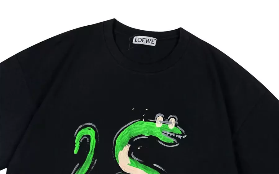 LOEWE T-Shirts Short Sleeved For Unisex Comfortable 6257
