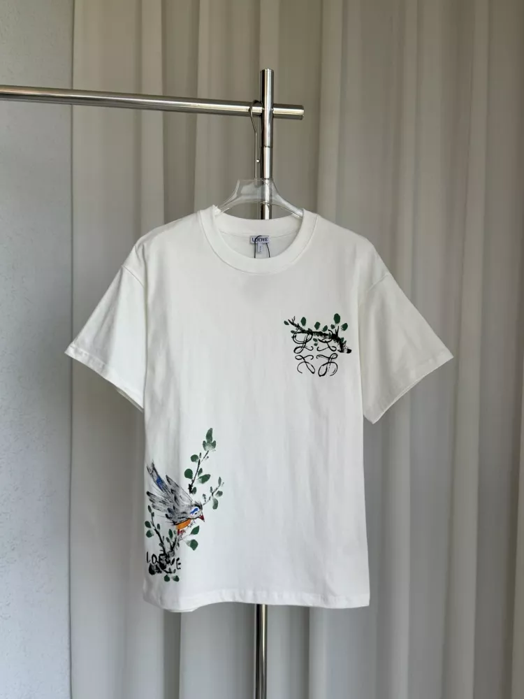 LOEWE T-Shirts Short Sleeved For Unisex DailyWear 5626