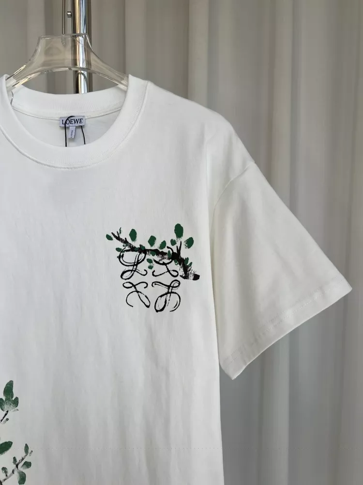 LOEWE T-Shirts Short Sleeved For Unisex DailyWear 5626