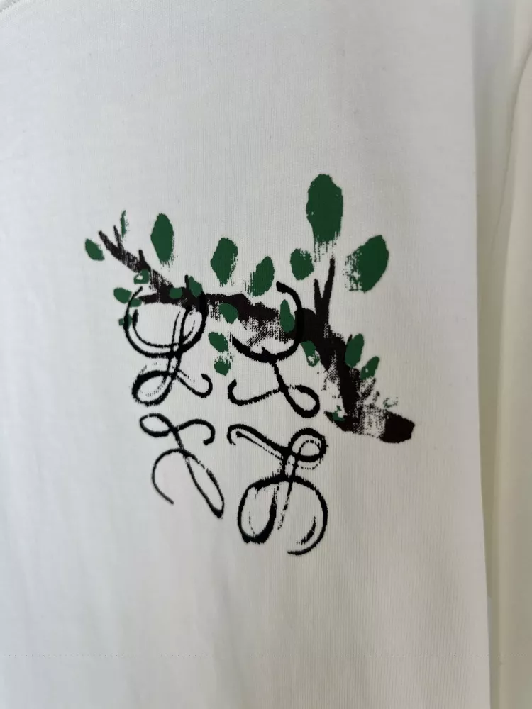 LOEWE T-Shirts Short Sleeved For Unisex DailyWear 5626