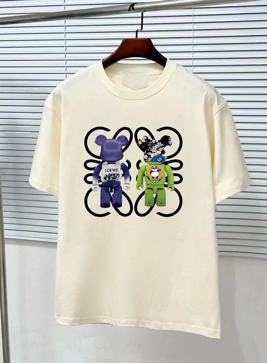 LOEWE T-Shirts Short Sleeved For Unisex DailyWear 8479