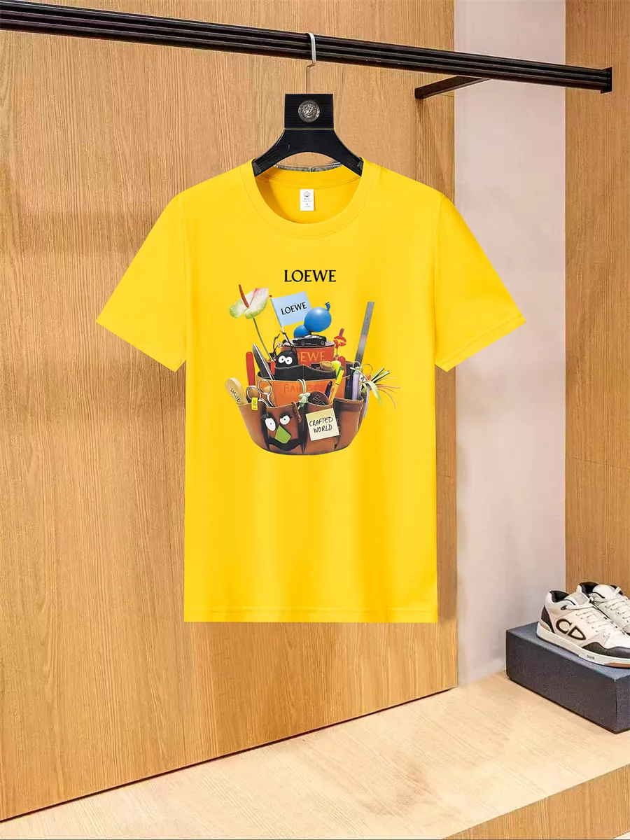 LOEWE T-Shirts Short Sleeved For Unisex Efficient 456
