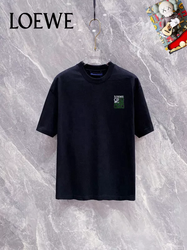 LOEWE T-Shirts Short Sleeved For Unisex Elegant 7852