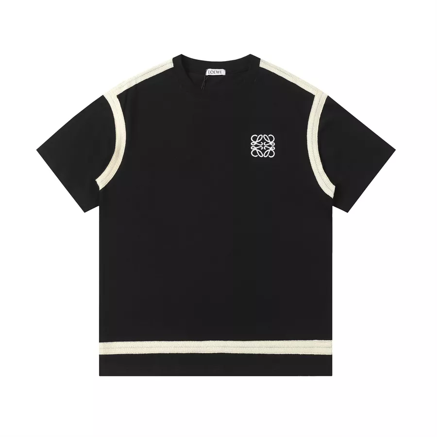LOEWE T-Shirts Short Sleeved For Unisex Functional 9719
