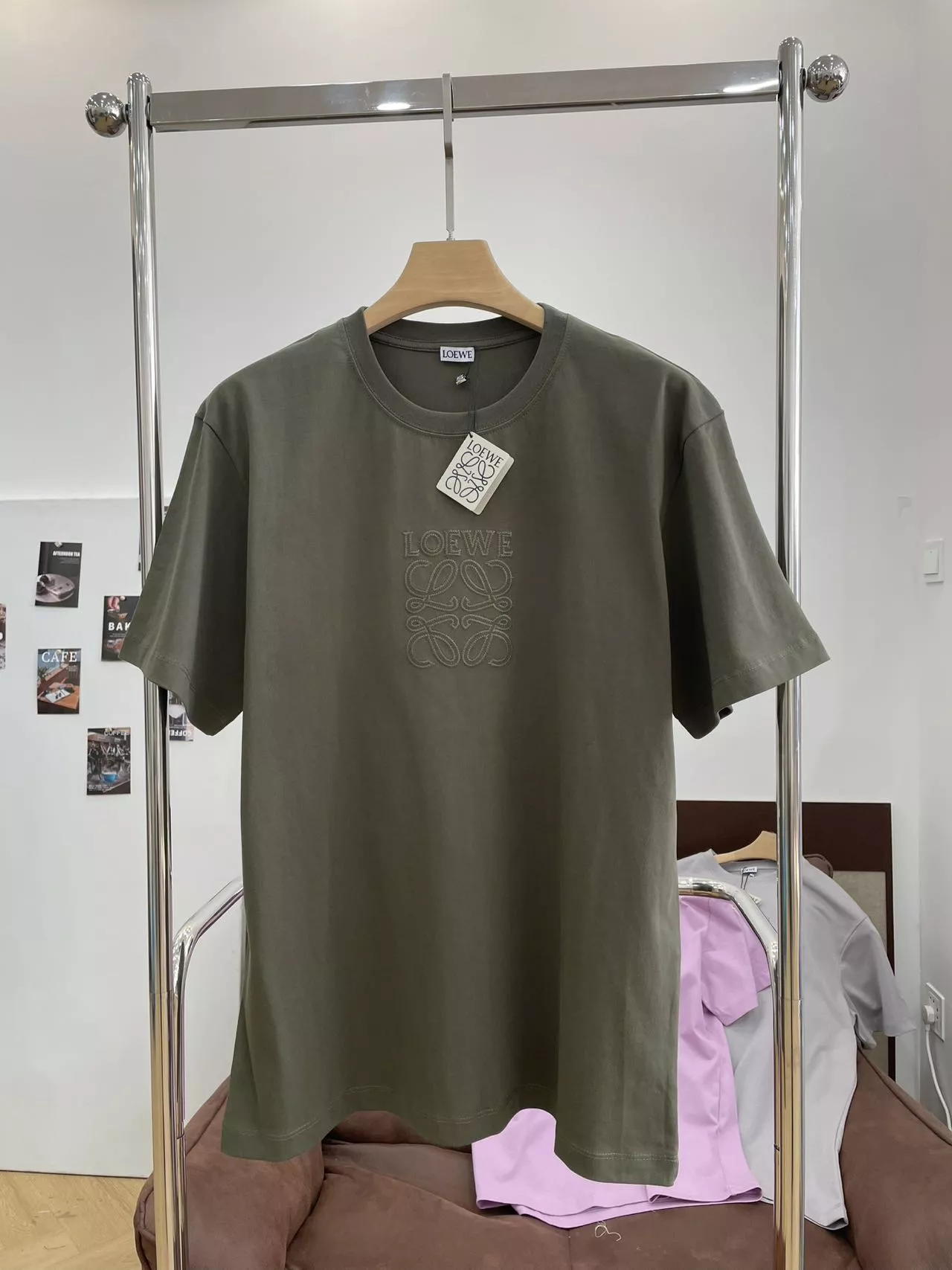 LOEWE T-Shirts Short Sleeved For Unisex GoAnywhere 890