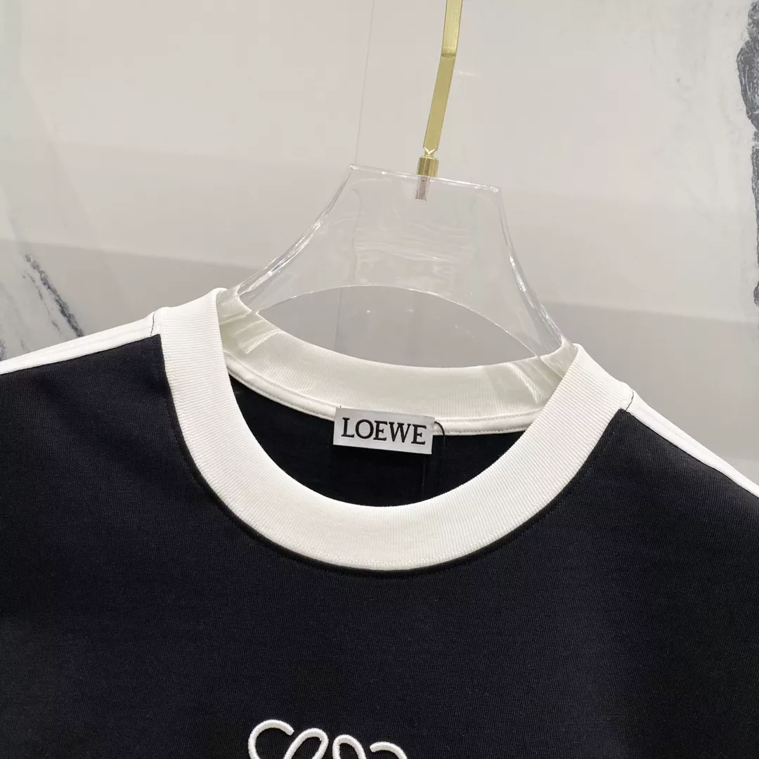 LOEWE T-Shirts Short Sleeved For Unisex Reliable 8121