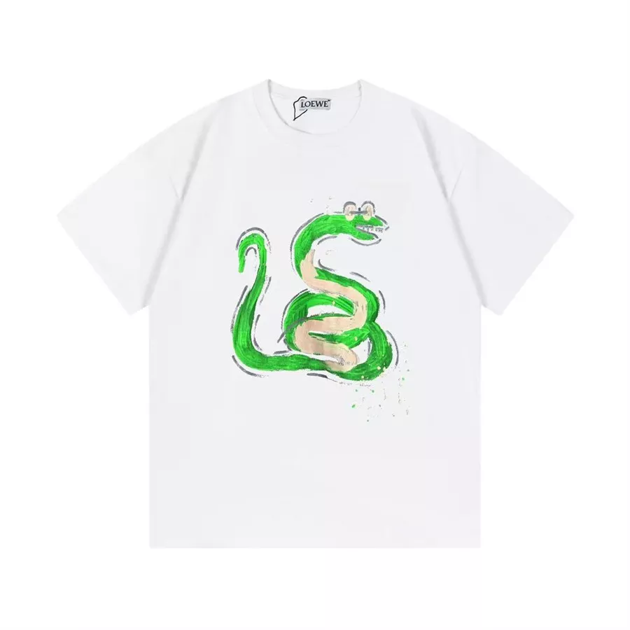 LOEWE T-Shirts Short Sleeved For Unisex Soft 2709
